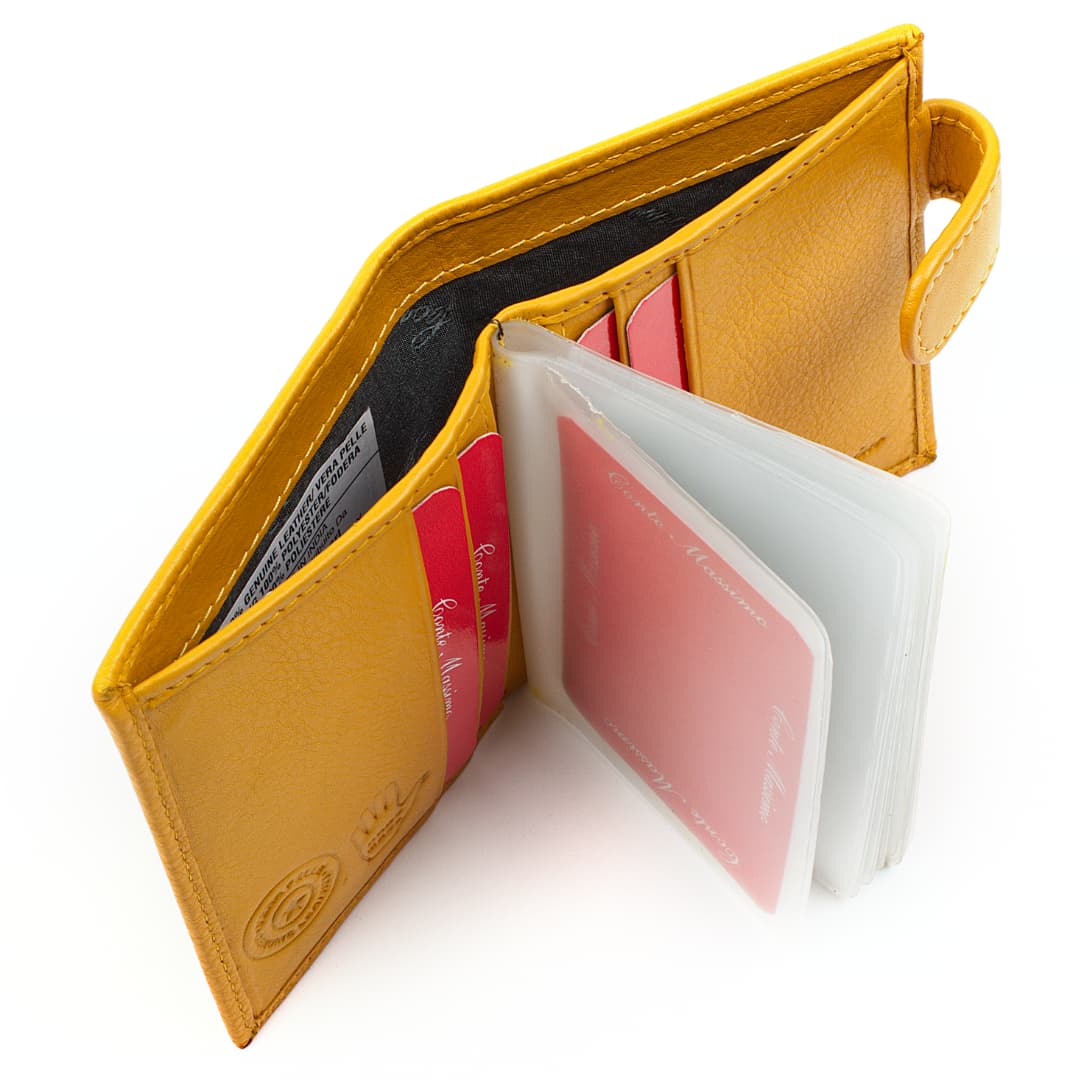 Kožni novčanik za kreditne kartice Conte Massimo | Holder