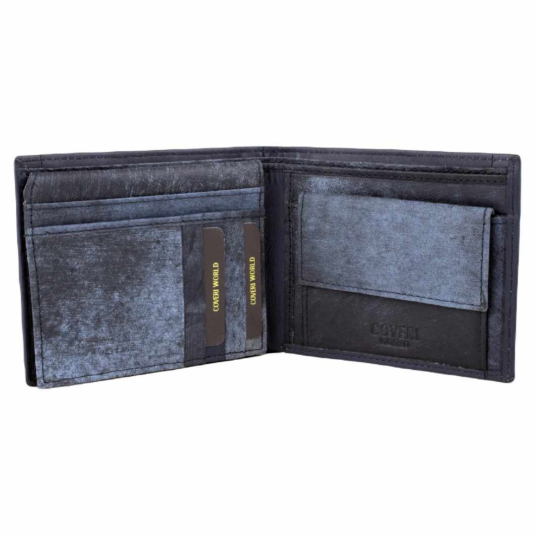 Men's leather wallet Coveri World | Jeans