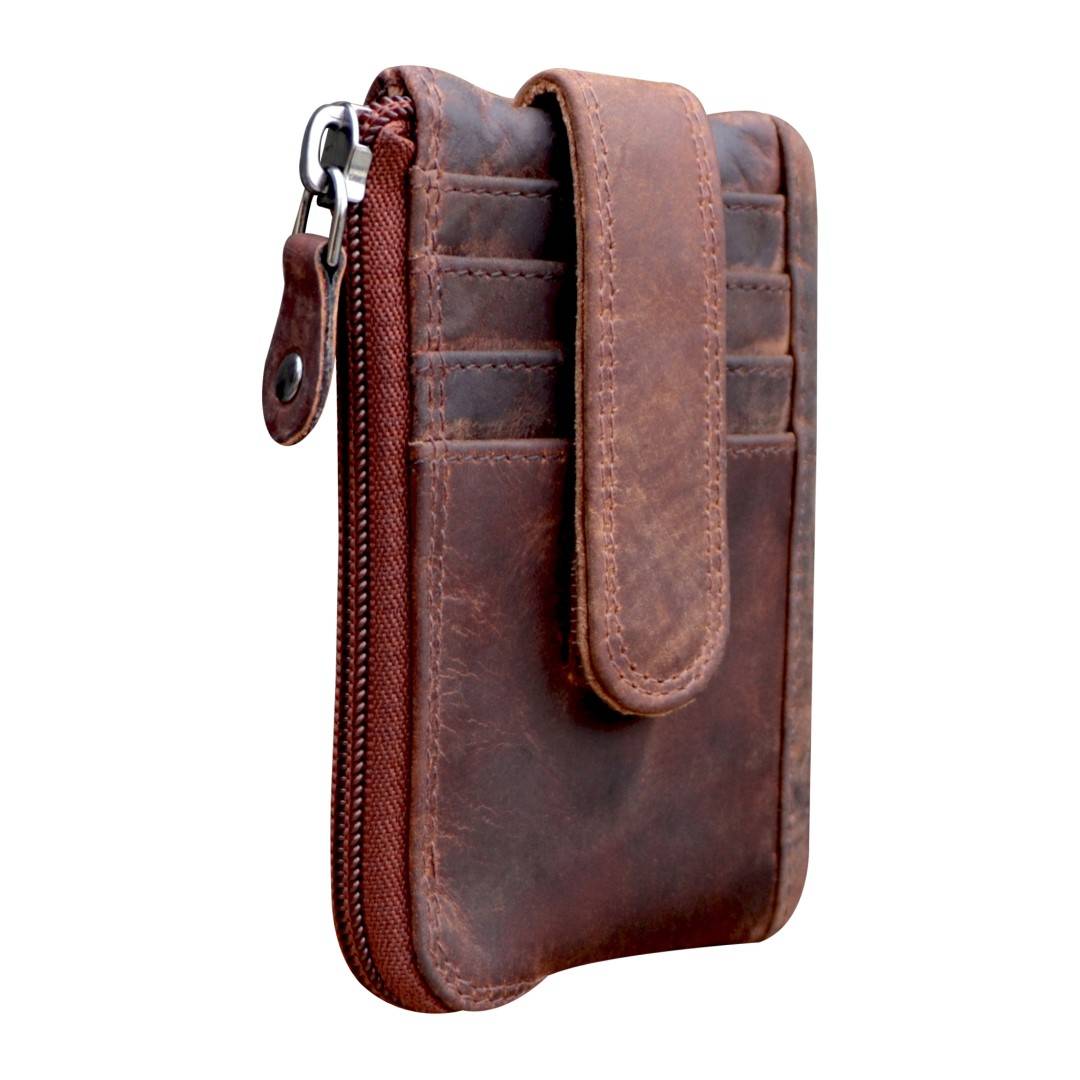 Kožni etui za ključeve Green Wood | Petja