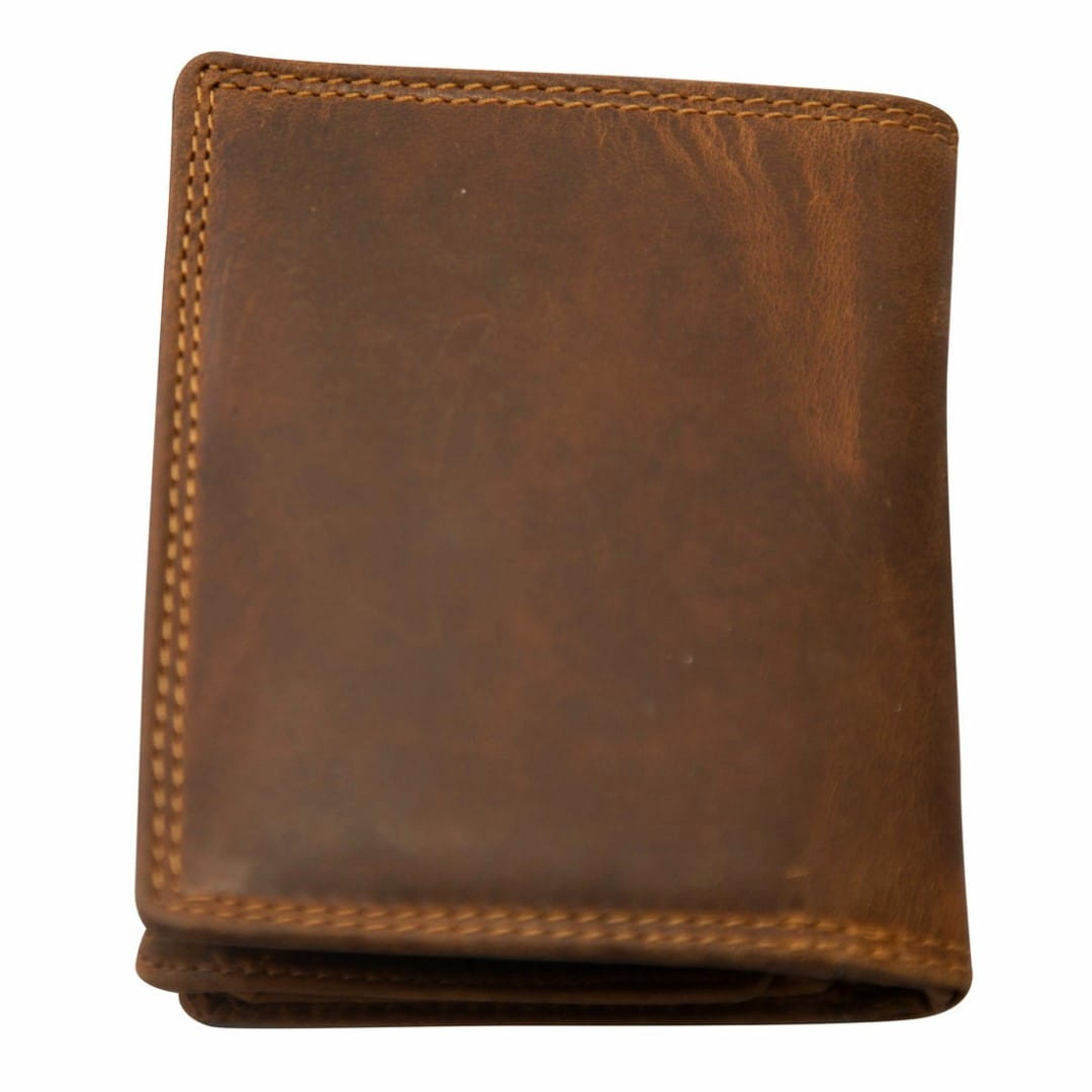 Men's leather wallet Green Wood | Will