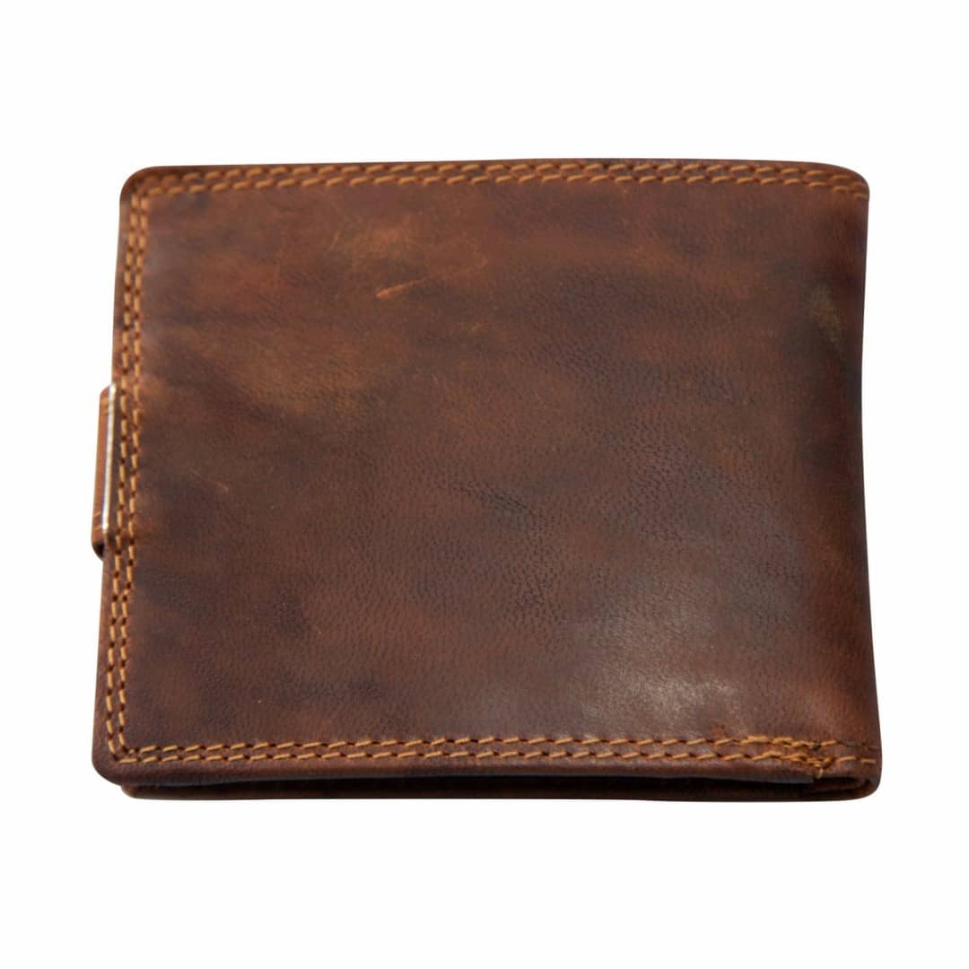 Men's leather wallet Green Wood | Galeb