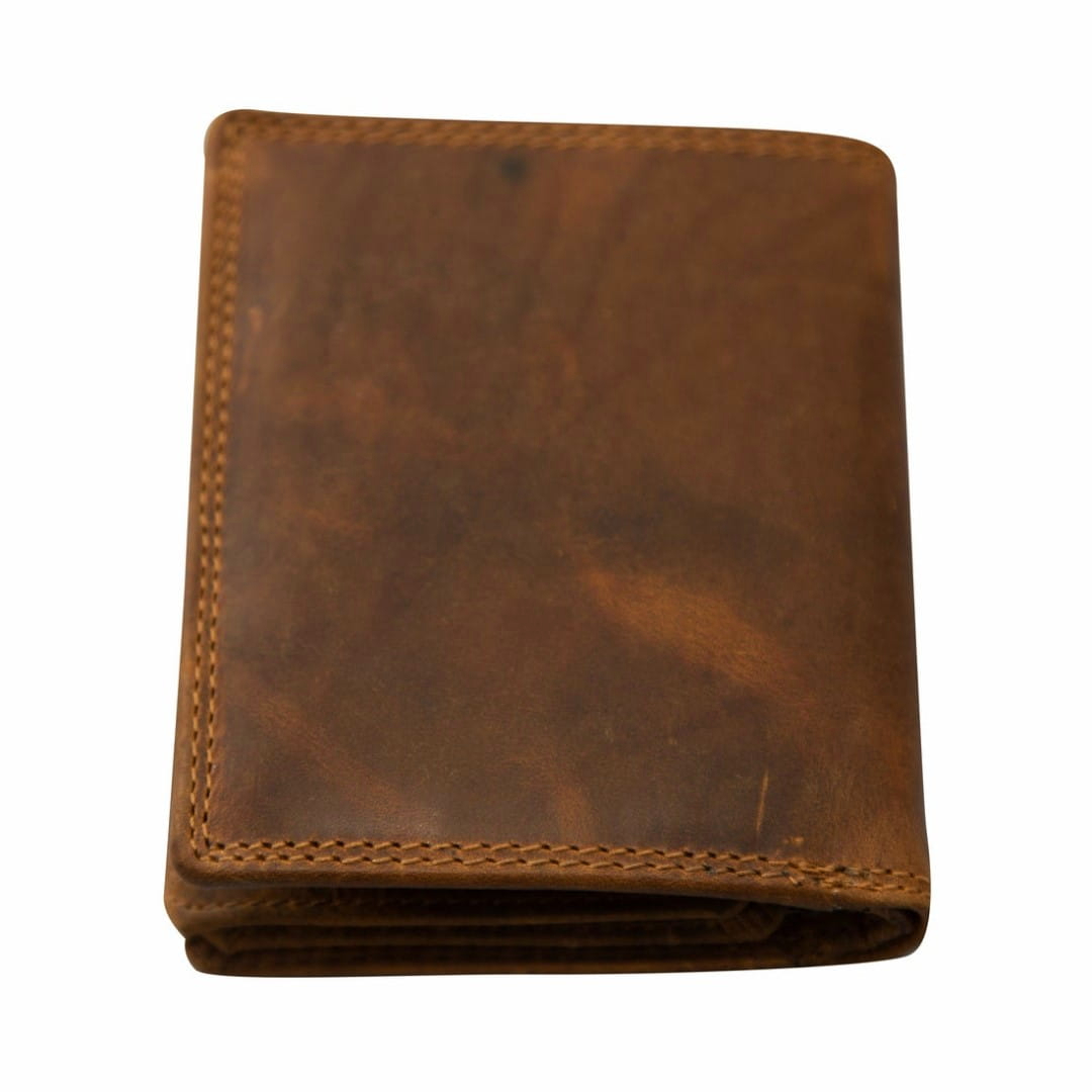 Moška usnjena denarnica Green Wood | Oliver