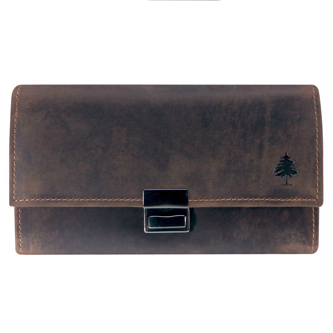 Usnjena denarnica gostinska Green Wood | Pax