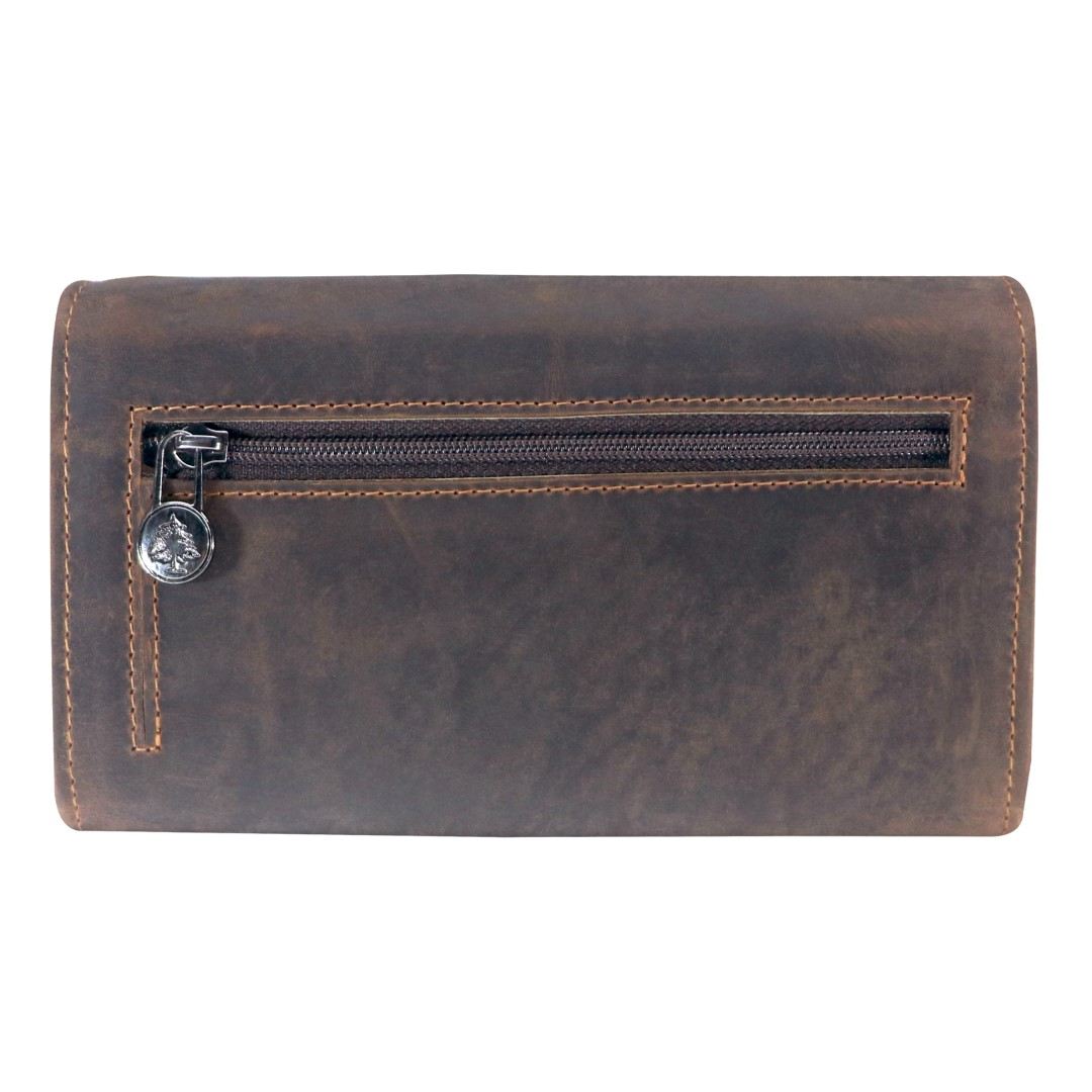 Usnjena denarnica gostinska Green Wood | Pax