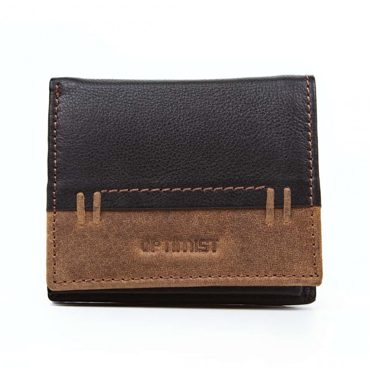 Men's leather wallet Optimist | 03500