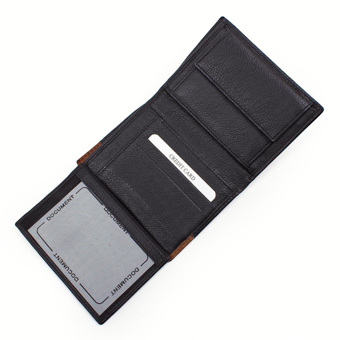 Men's leather wallet Optimist | 03570