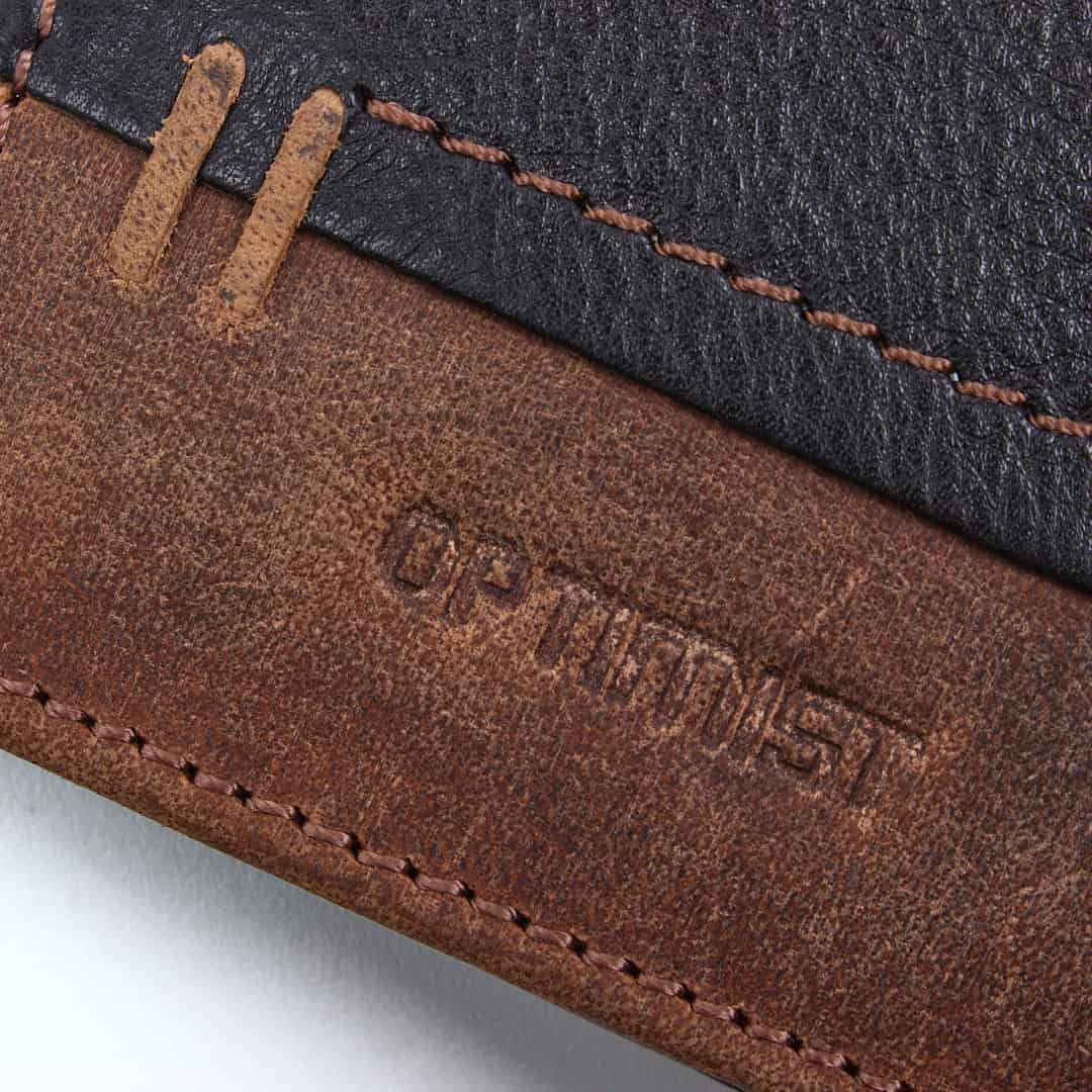 Men's leather wallet Optimist | 04113