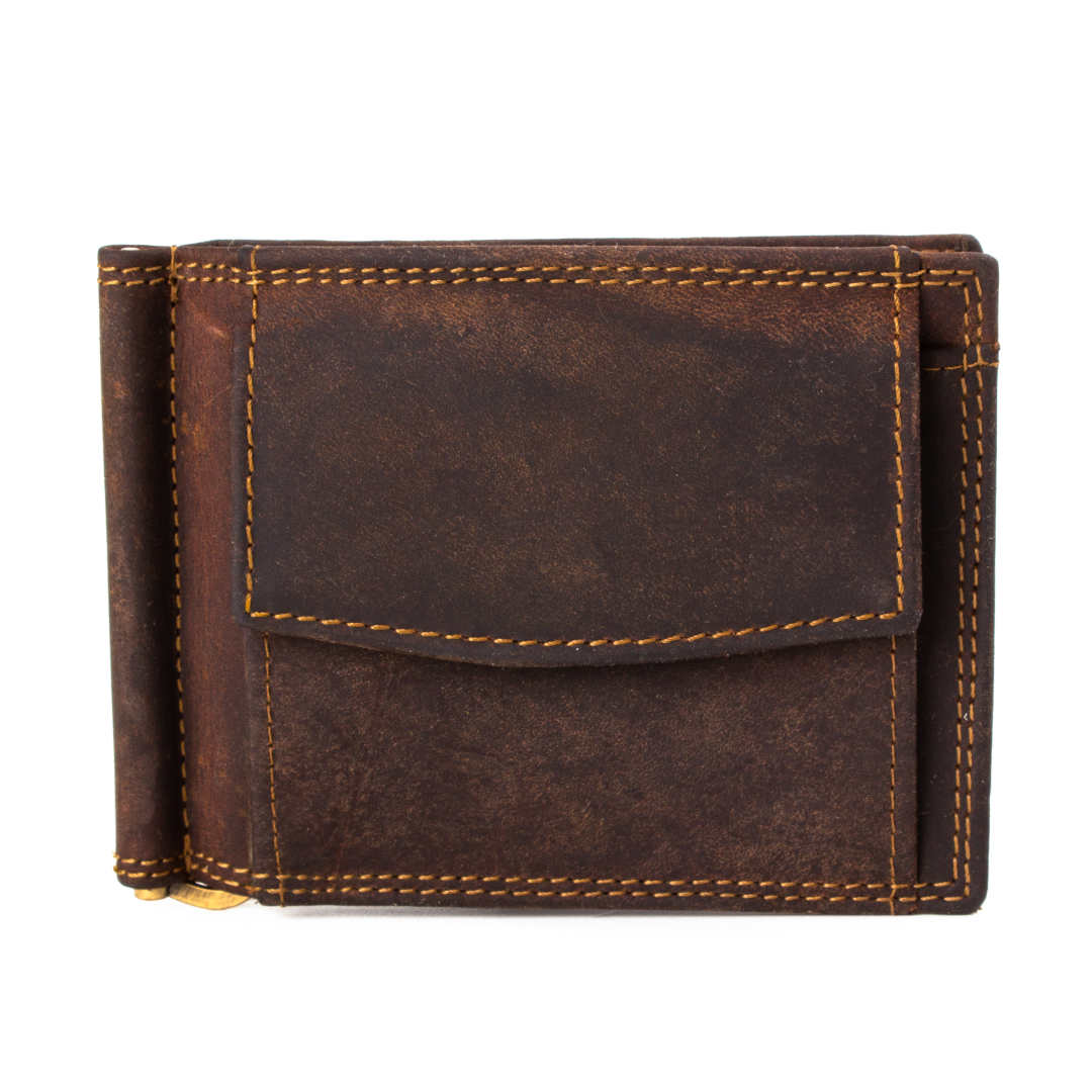 Money clip leather wallet Optimist | Sylas