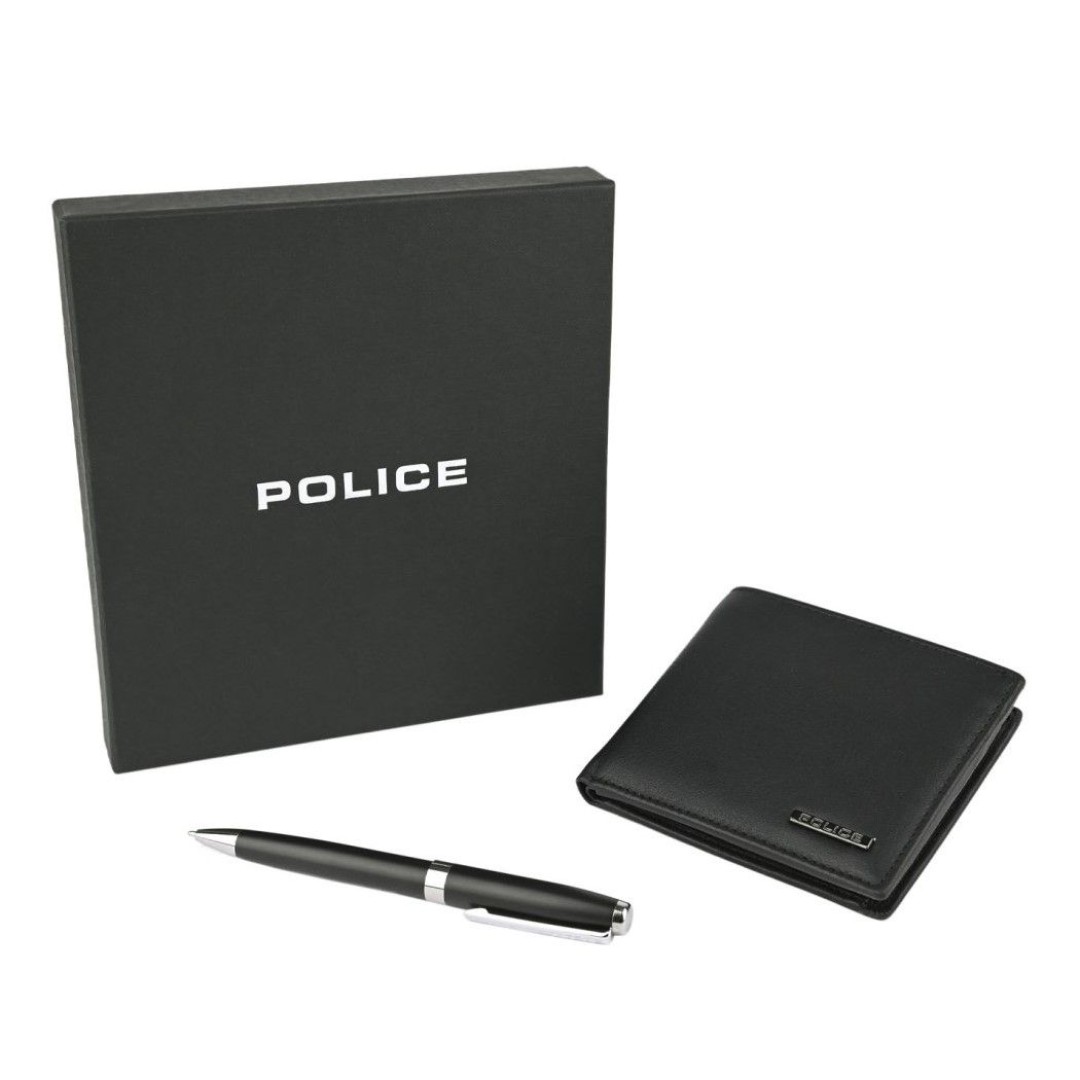 Muški kožni novčanik s kemijskom olovkom Police | Pen