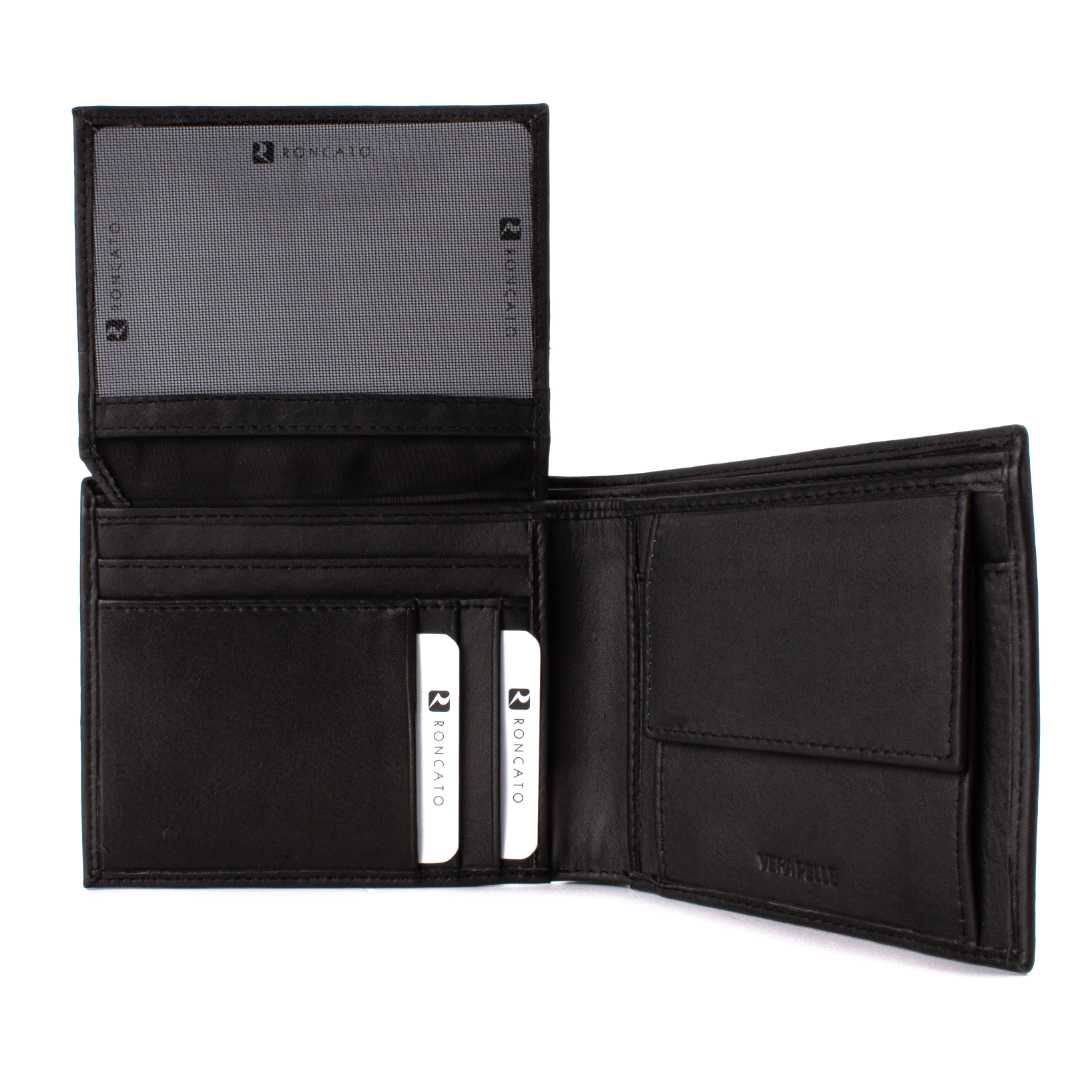 Leather wallet man Roncato | Remi
