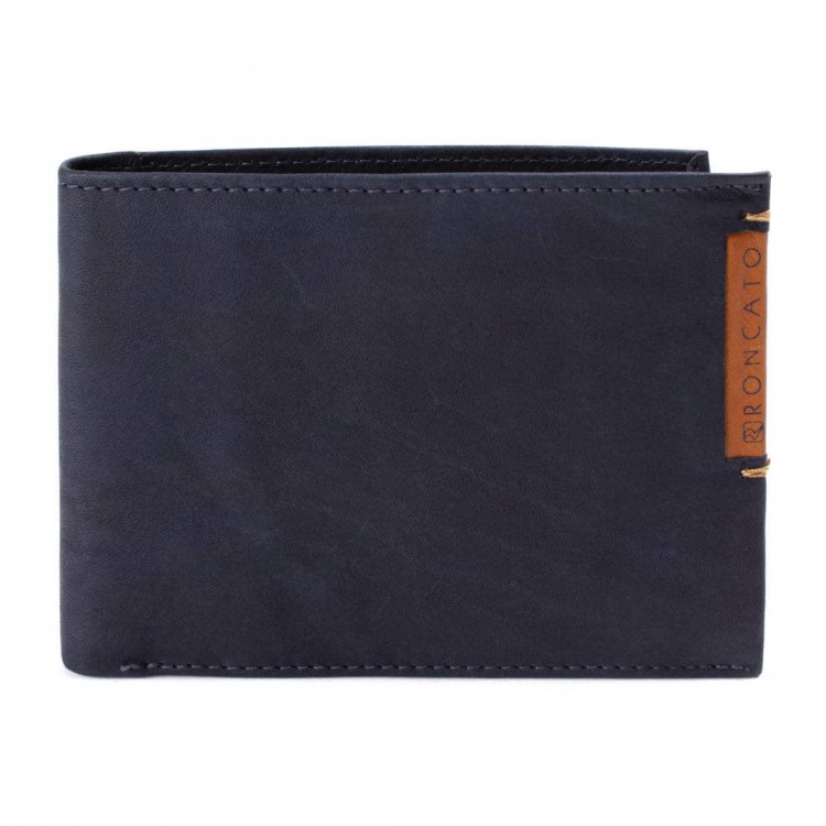 Leather wallet man Roncato | King