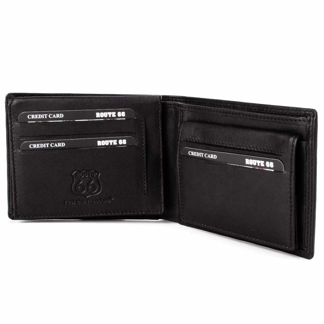 Men's leather wallet Route 66 | Dalas
