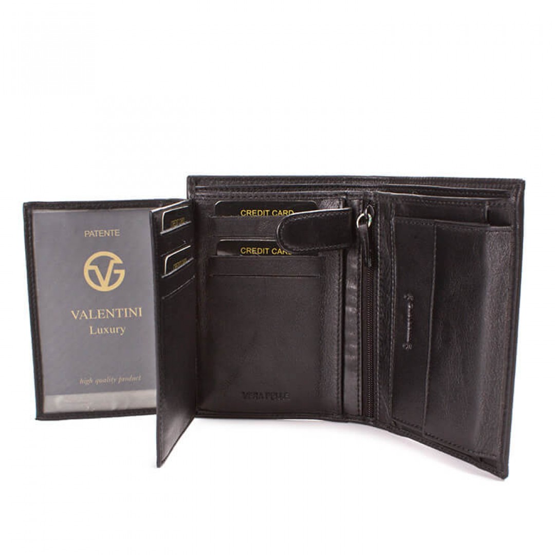 Men's leather wallet Valentini Luxury | 306-475