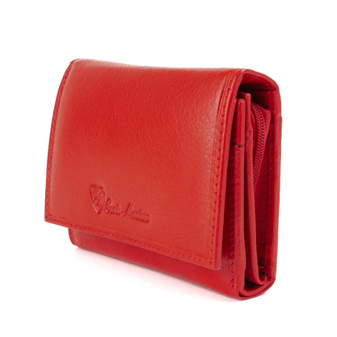 Leather wallet for women Conte Massimo | Tina