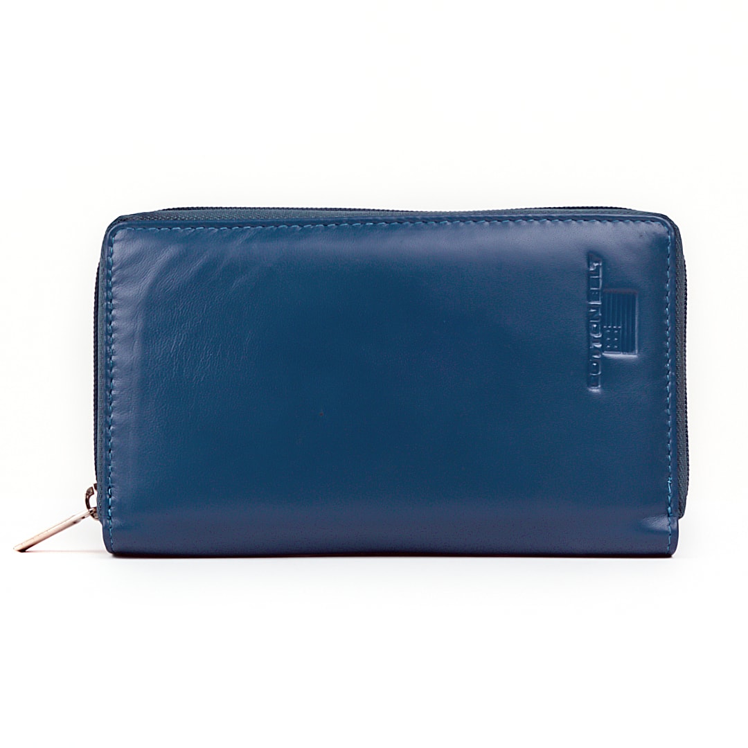 Leather wallet for women Cotton Belt | Ami