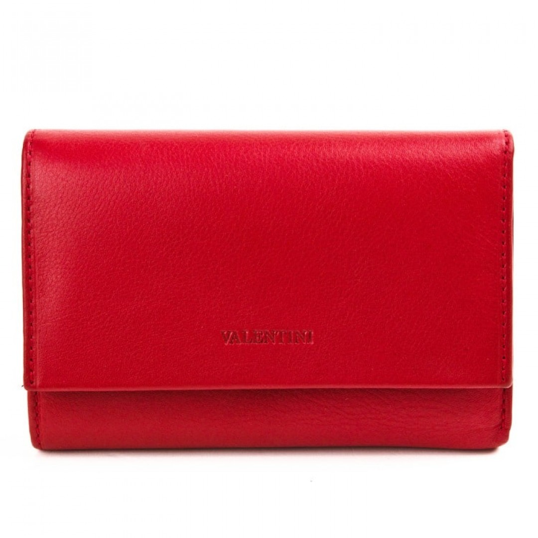 Leather wallet for women Valentini | Rosa