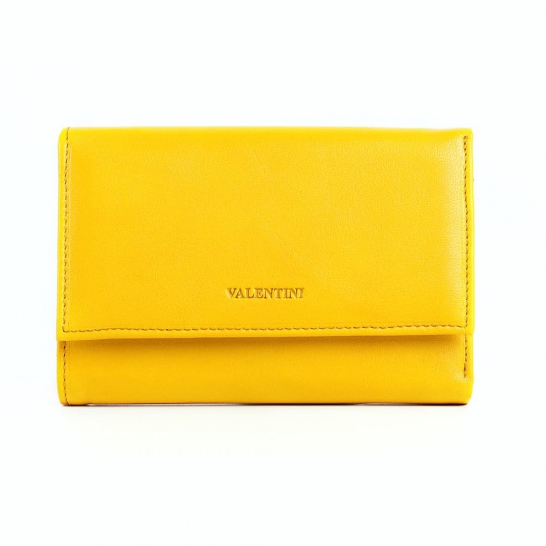 Leather wallet for women Valentini | Rosa