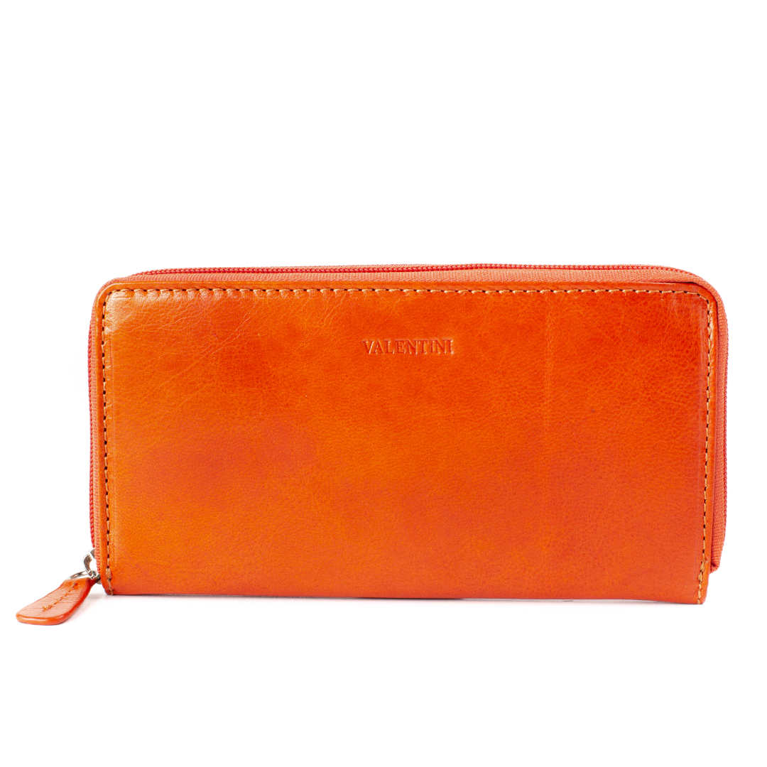 Leather wallet for women Valentini | Poppy