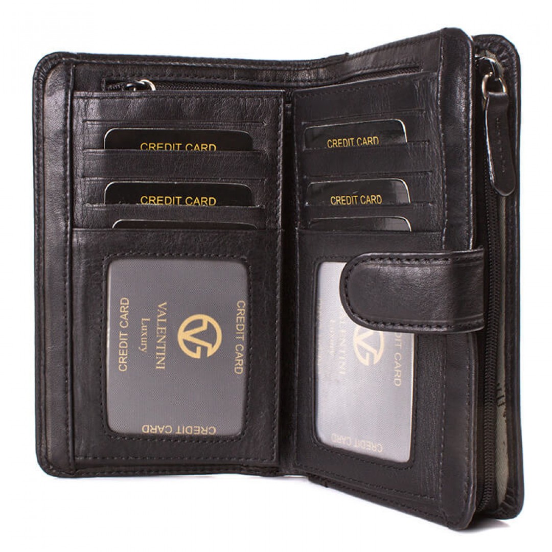 Ženski kožni novčanik Valentini Luxury | 306-ST01