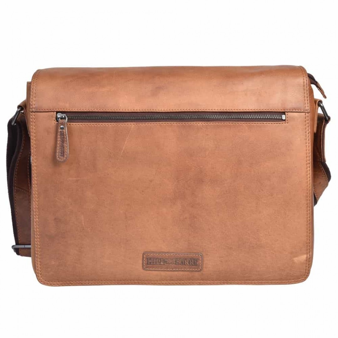 Business leather bag Hill Burry | Messenger