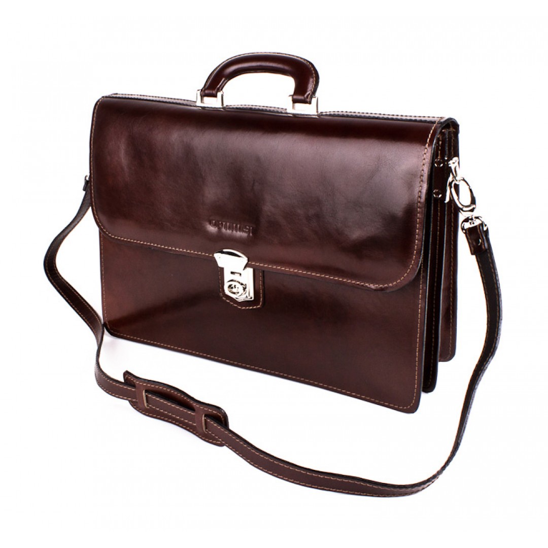 Business Leather Briefcase Optimist | 03263