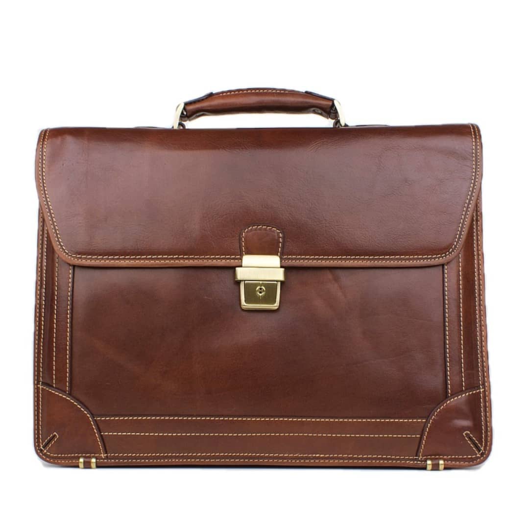 Business leather bag Optimist | Dolce