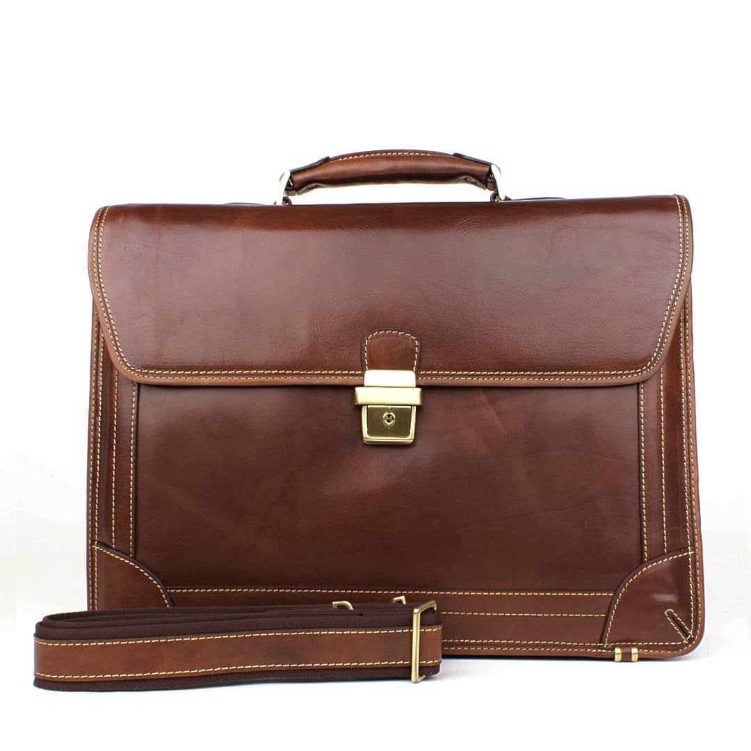 Business leather bag Optimist | Dolce