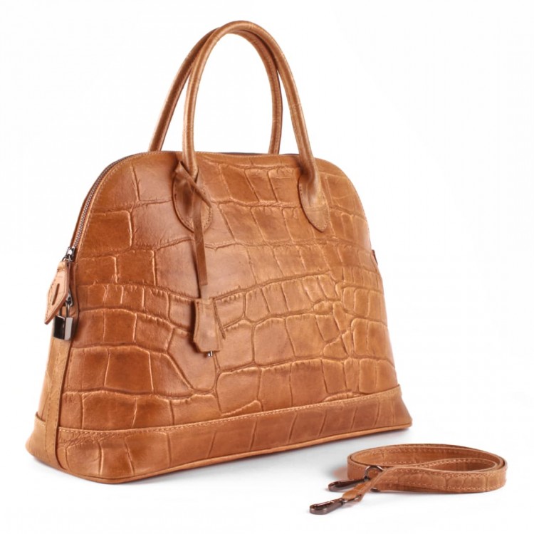 Women's leather handbag Optimist | OP100480