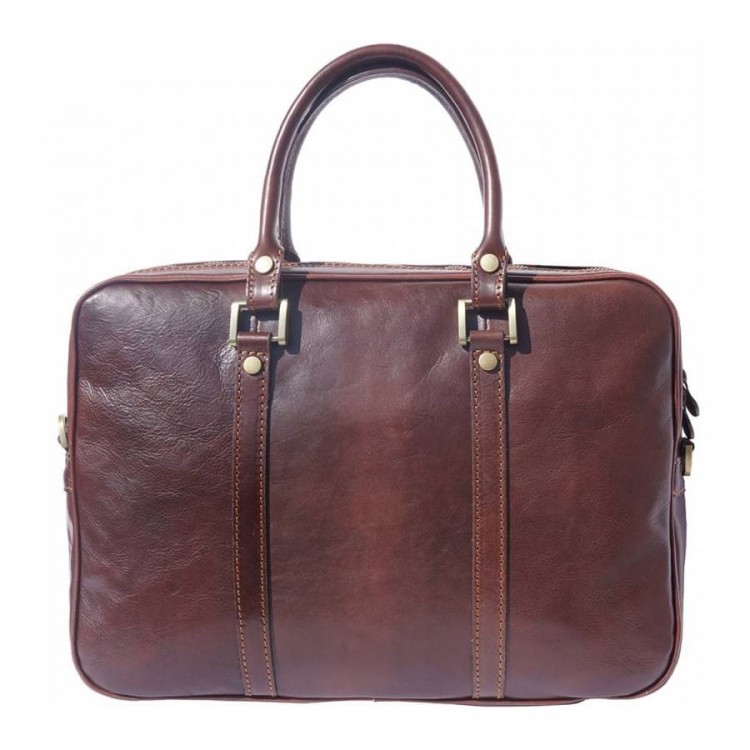 Leather business bag Optimist | Cure