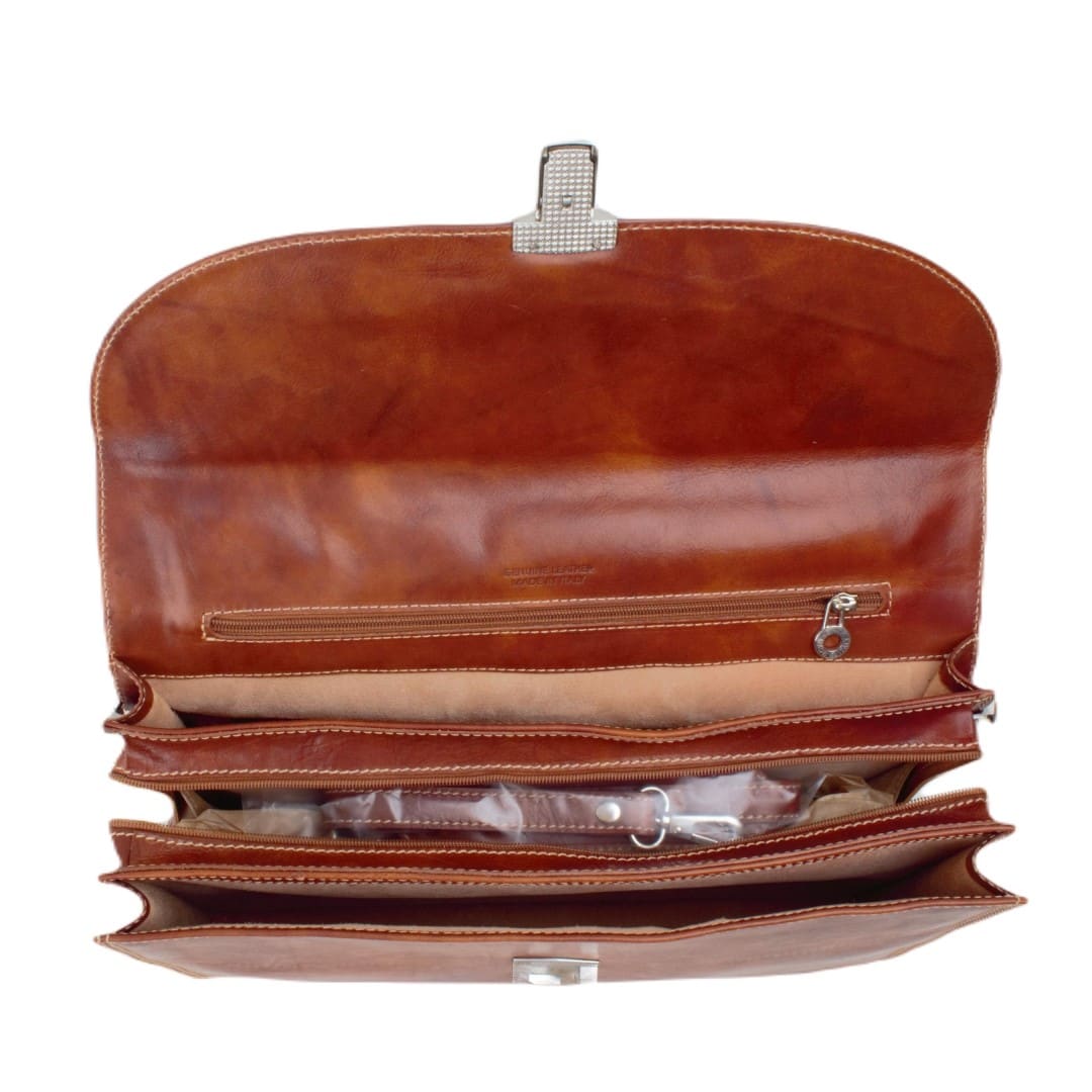 Leather business bag Optimist | Prestige