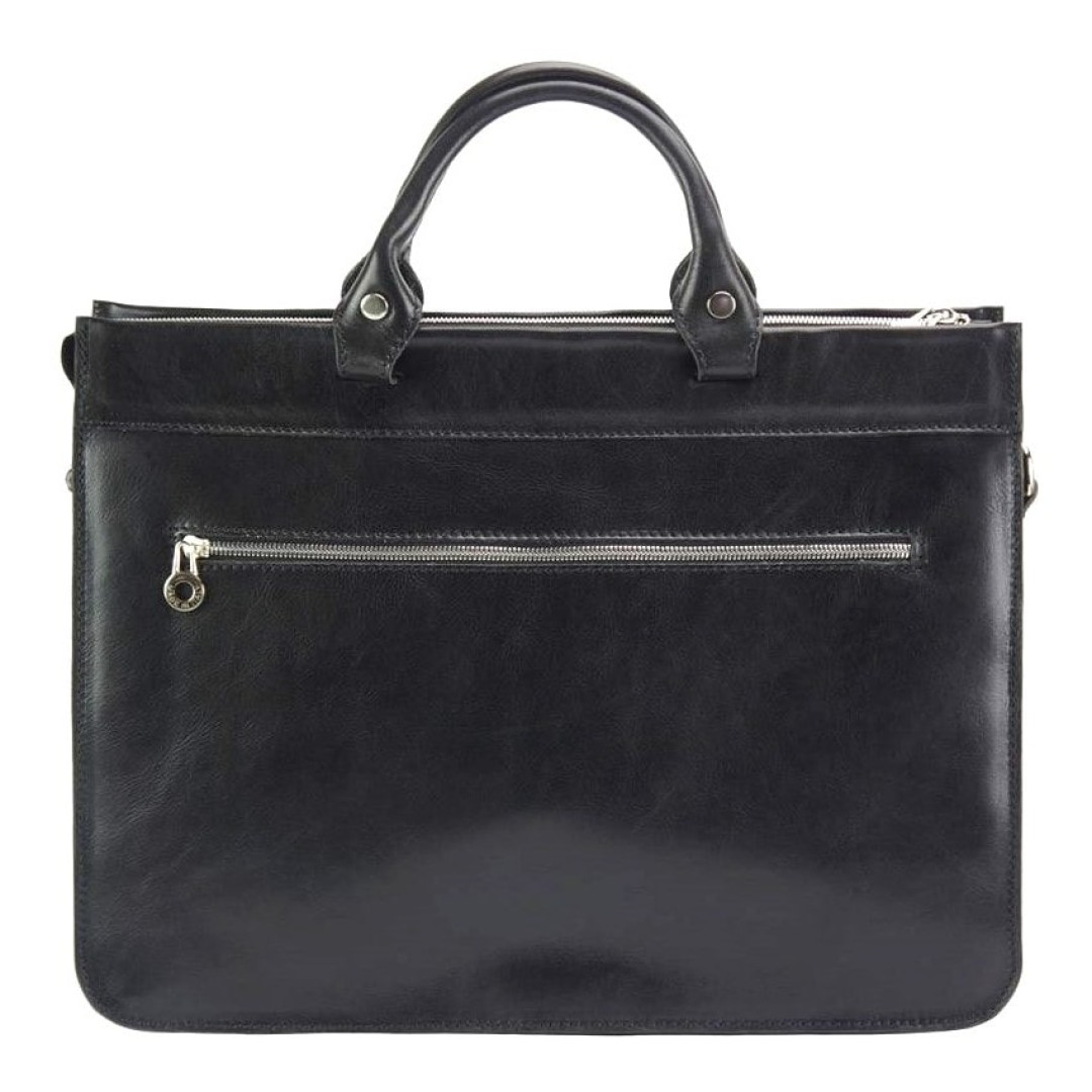 Leather business bag Optimist | Glam