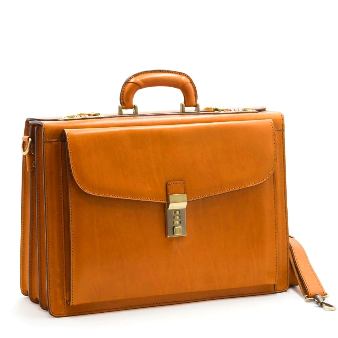 Leather briefcases Optimist | Salvatore