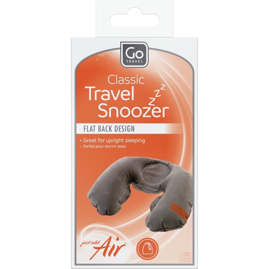 Patented inflatable travel pillow | Go Travel