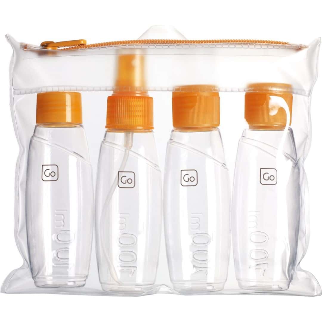 Pack Kit 4 Flaschen 100 ml | Go Travel