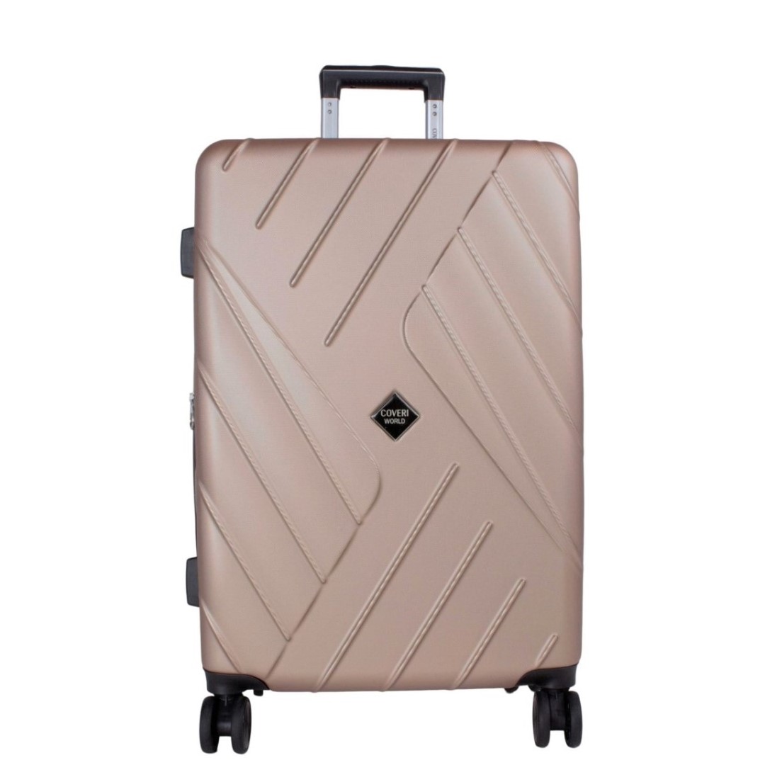 Hardside travelling luggage medium Coveri World | Easy