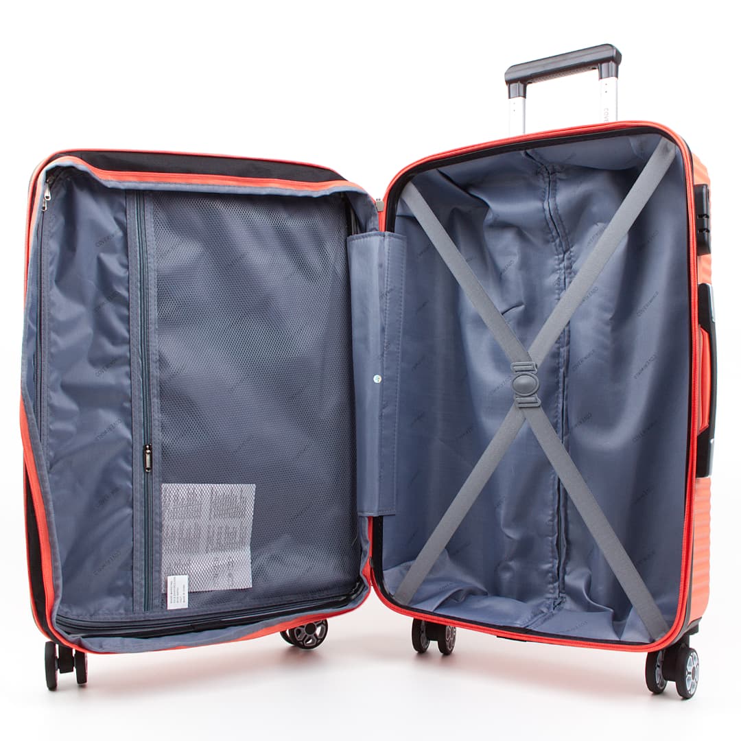 Hardside travelling luggage medium Coveri World | Voyage
