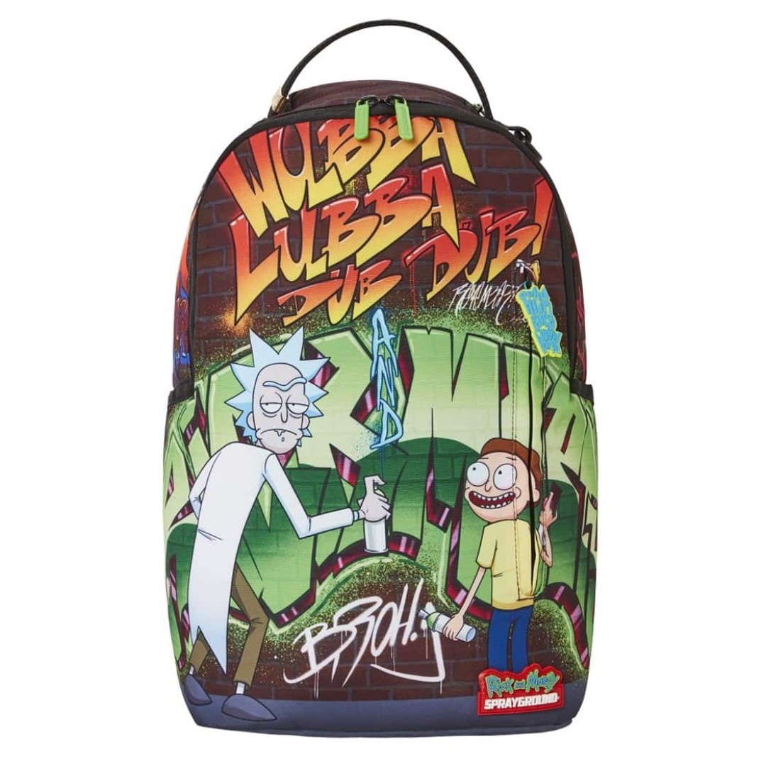 Backpack Sprayground | Rick And Morty Graffiti Dlxr