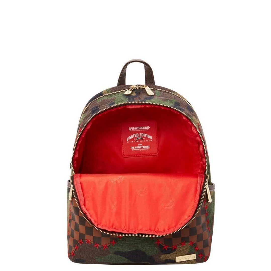 Rucksack Sprayground | Shark Shape Check Savage