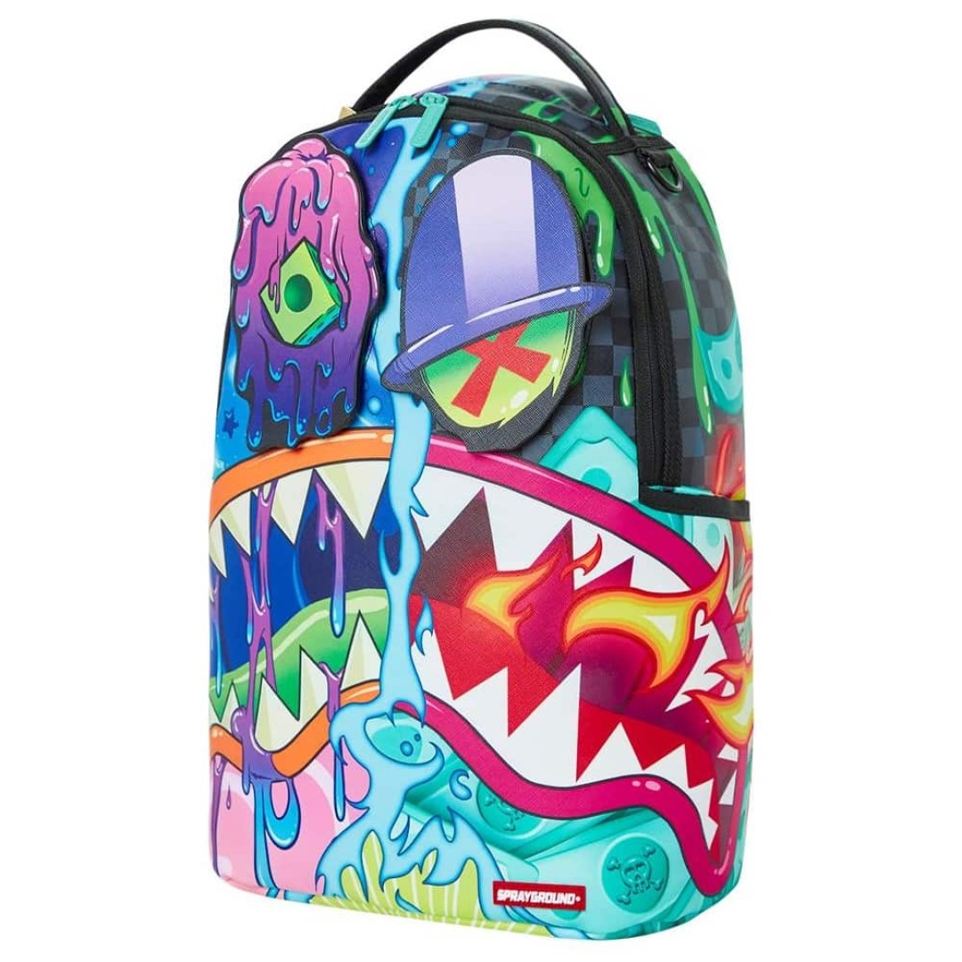 Backpack Sprayground | Crazy Shark Split Dlxsv