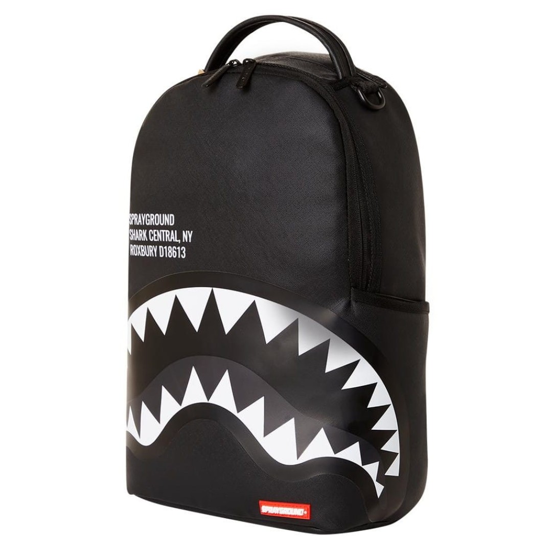 Backpack Sprayground | Shark Central 2.0 Black On Grey