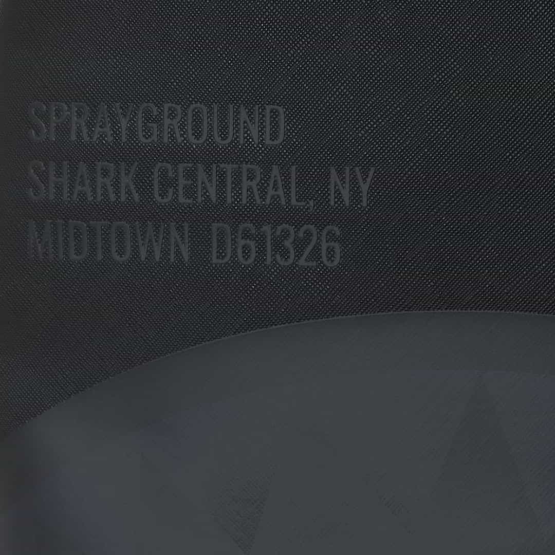 Backpack Sprayground | Shark Central 2.0 Split Black On Black