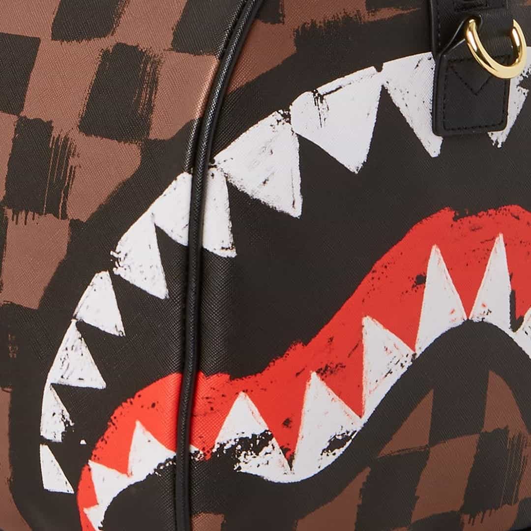 Travel bag Sprayground | Sharks In Paris Painted Duffle