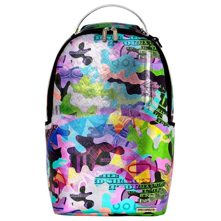 Backpack Sprayground | Neon Money Camo