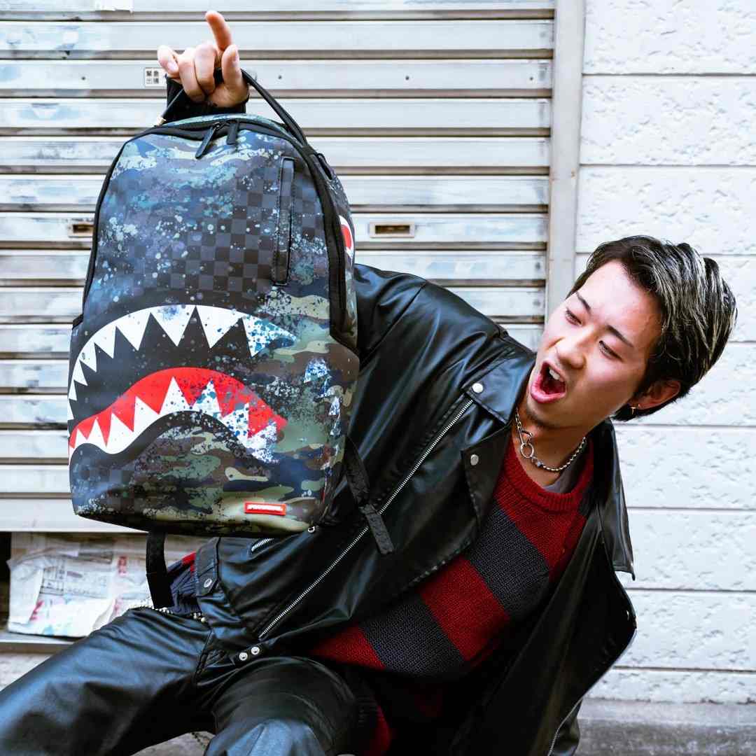 Rucksack Sprayground | Camo Splash DLXSV