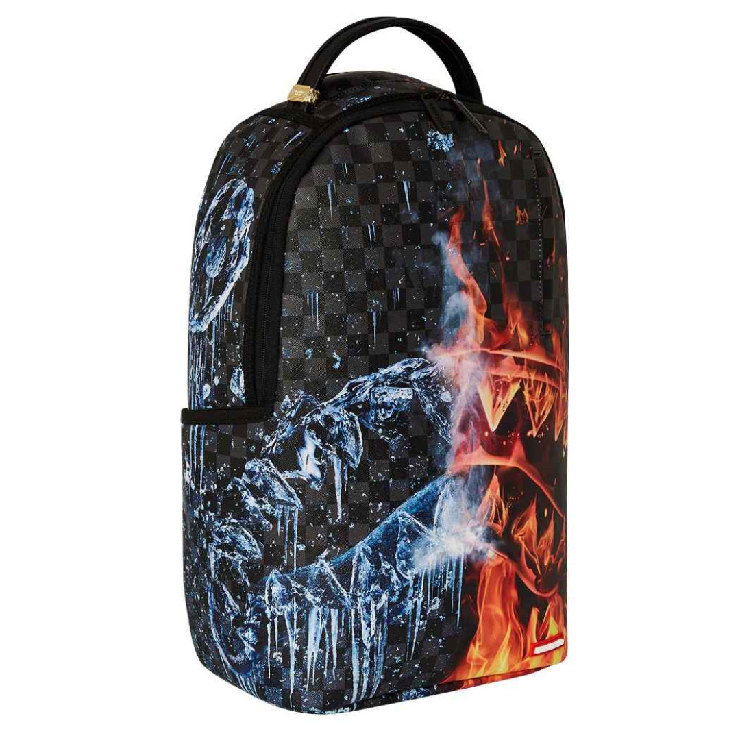 Rucksack Sprayground | Fire & Ice Shark DLXSV