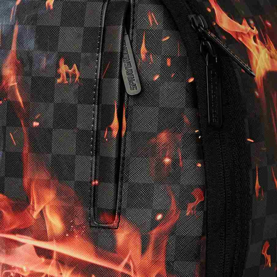 Rucksack Sprayground | Fire & Ice Shark DLXSV