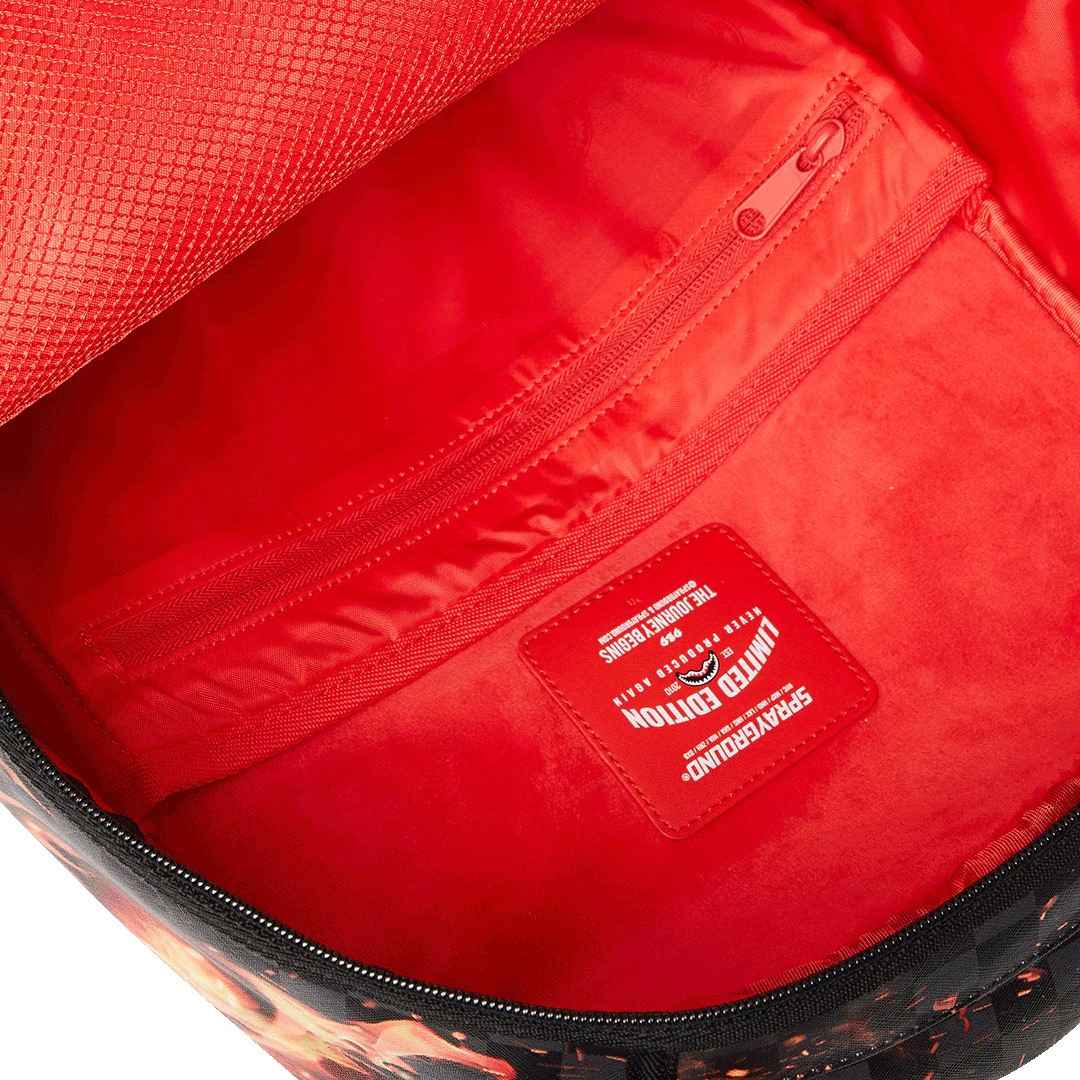 Rucksack Sprayground | Fire & Ice Shark DLXSV