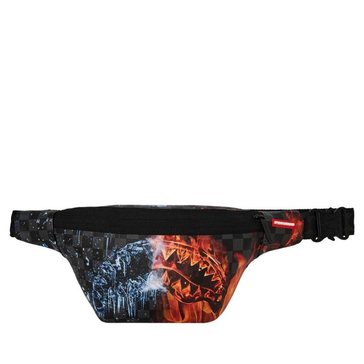 Torbica za okoli pasu Sprayground | Fire & Ice Shark Savvy Crossbody