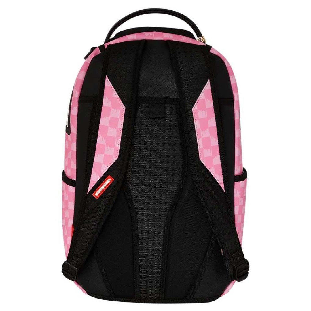 Rucksack Sprayground | Pink And Black Drip Check Dlxsv