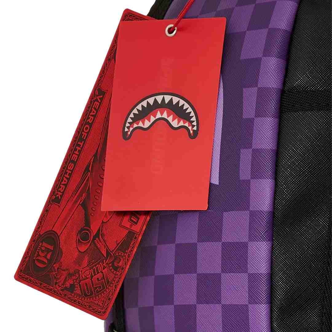 Rucksack Sprayground | Purple Shark Sharks In Paris DLXSV